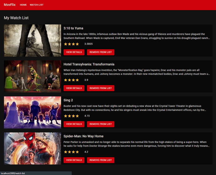 MovFlix Movie Details