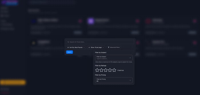 Search AI Tools